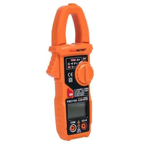 Струмові кліщі PROTESTER PM2118S 600А 600В 0,25 кг Чорний