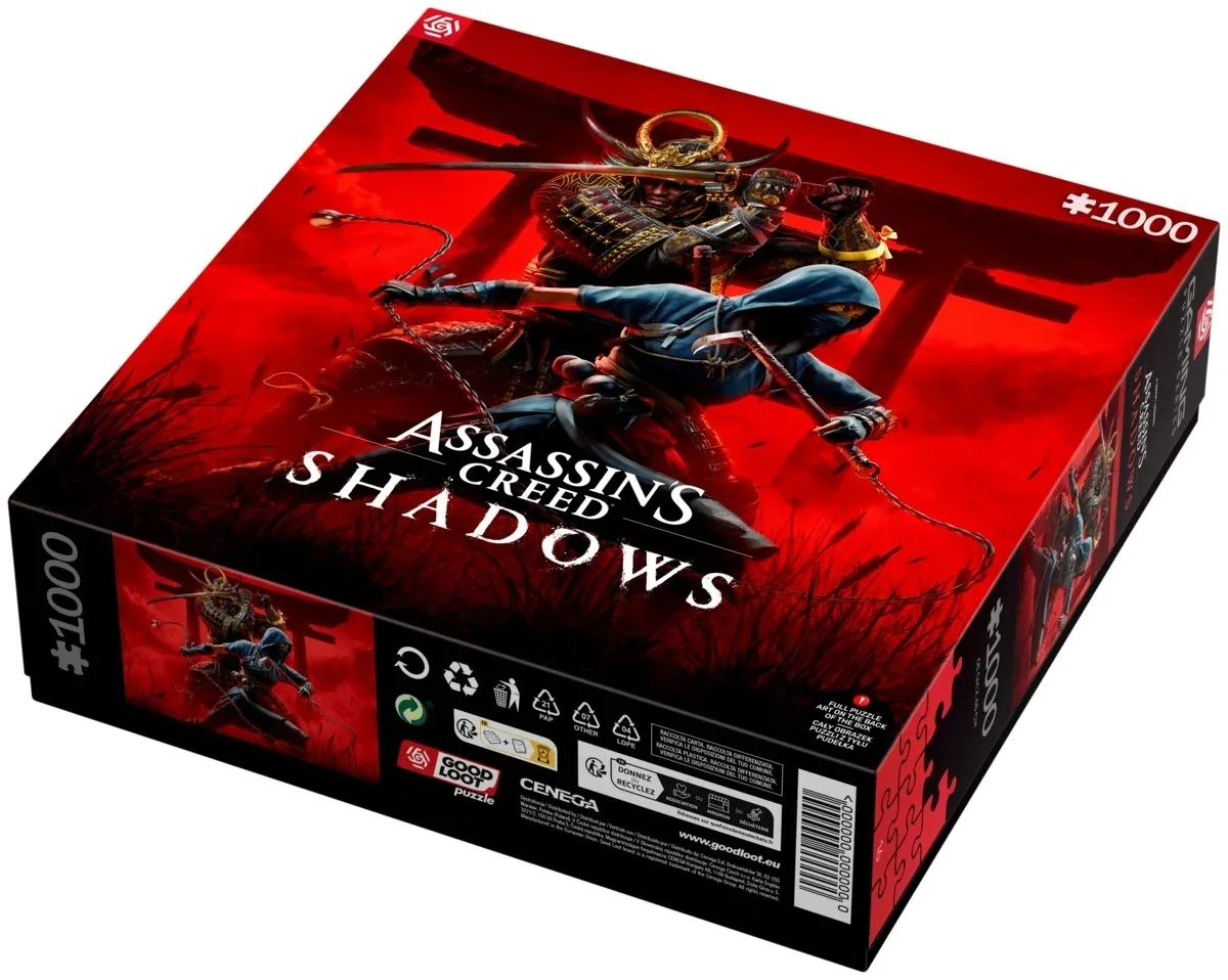 Пазл GoodLoot Assassin’s Creed Shadows Naoe & Yasuke 1000 ел.