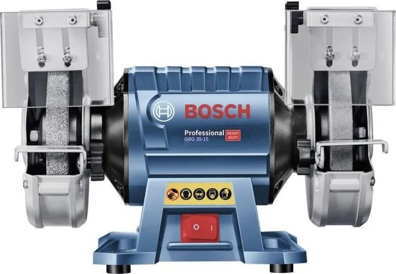 Верстат заточувальний Bosch 350 Вт для шліфування диски 150 мм потужний точильний верстат для метала