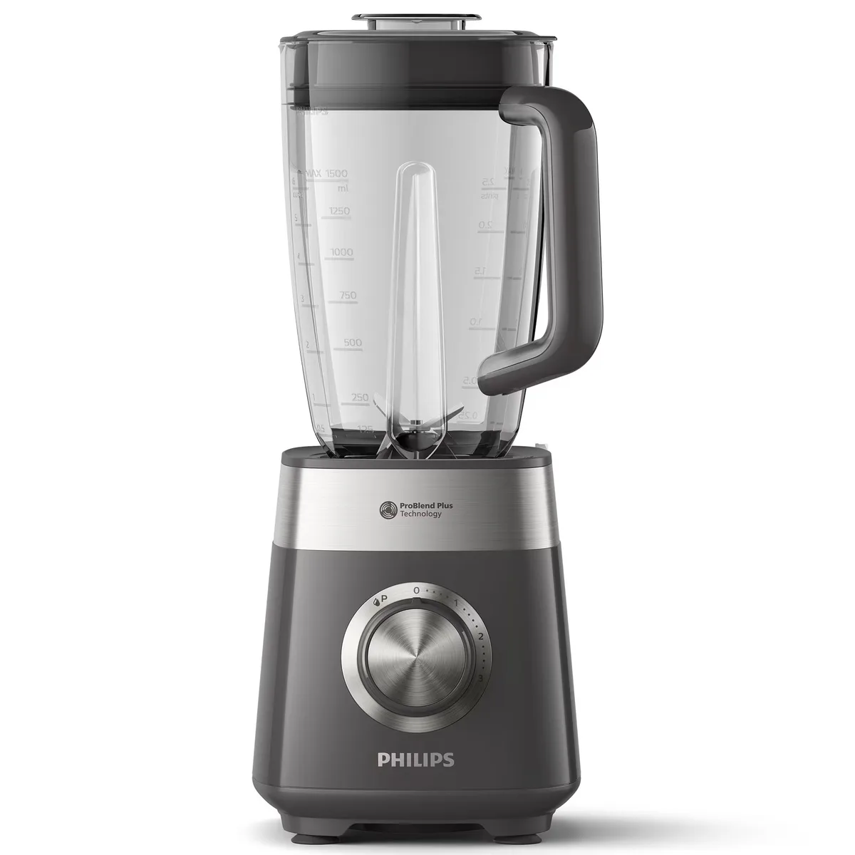 Блендер Philips Series 5000 стаціонарний, 1000 Вт, 2000 мл, сірий