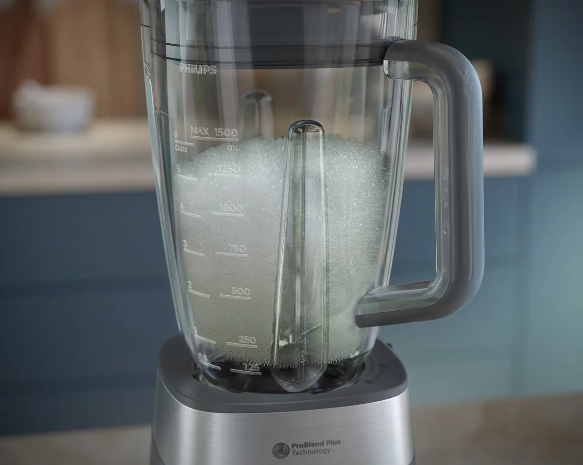 Блендер Philips Series 5000 стаціонарний, 1000 Вт, 2000 мл, сірий