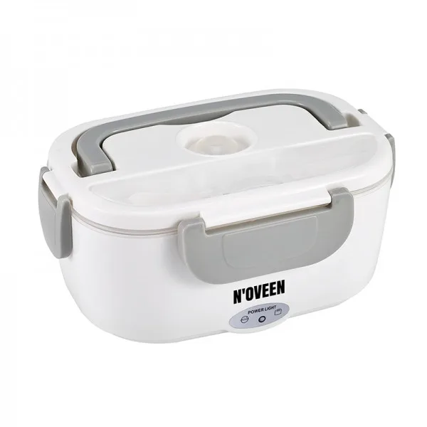 Ланч-бокс з підігрівом Noveen 1,1 л BPA free рожевий 220 В