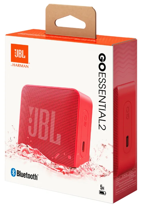 Портативна колонка JBL пластик 86х71х31 см Червона