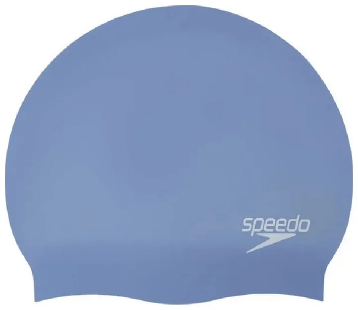 Шапка для плавання Speedo силікон однаковий синій