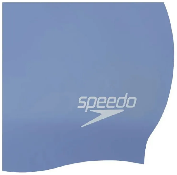Шапка для плавання Speedo силікон однаковий синій