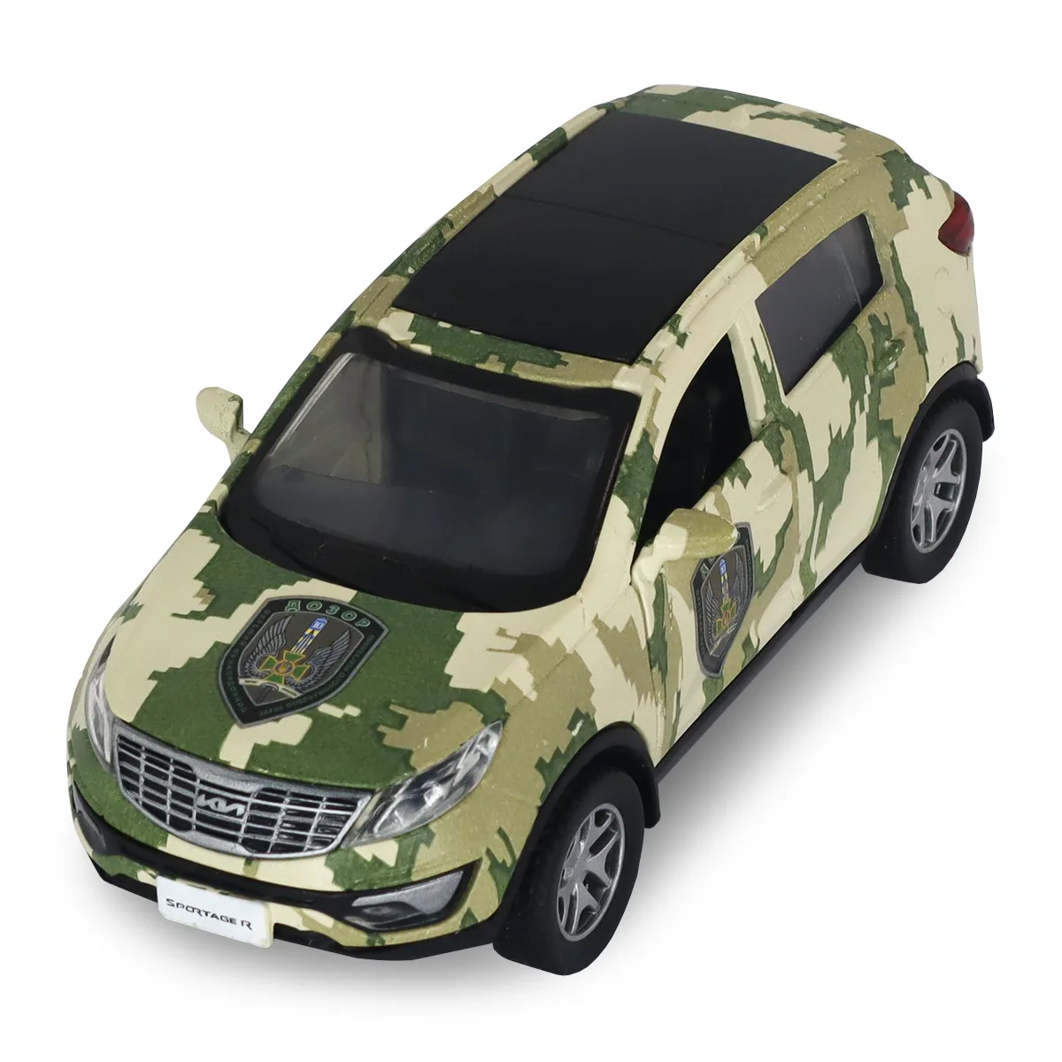 Автомодель TechnoDrive метал 11,5х4,3х5,1 см Шеврони Героїв