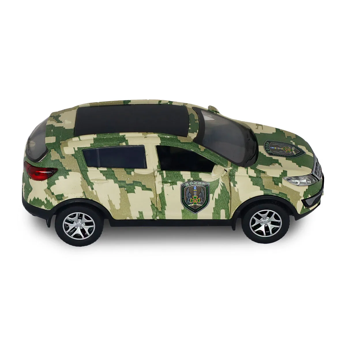 Автомодель TechnoDrive метал 11,5х4,3х5,1 см Шеврони Героїв