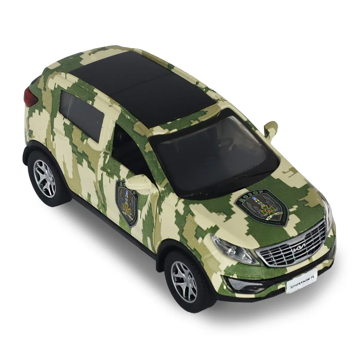 Автомодель TechnoDrive метал 11,5х4,3х5,1 см Шеврони Героїв