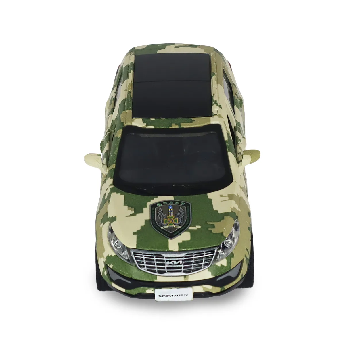 Автомодель TechnoDrive метал 11,5х4,3х5,1 см Шеврони Героїв