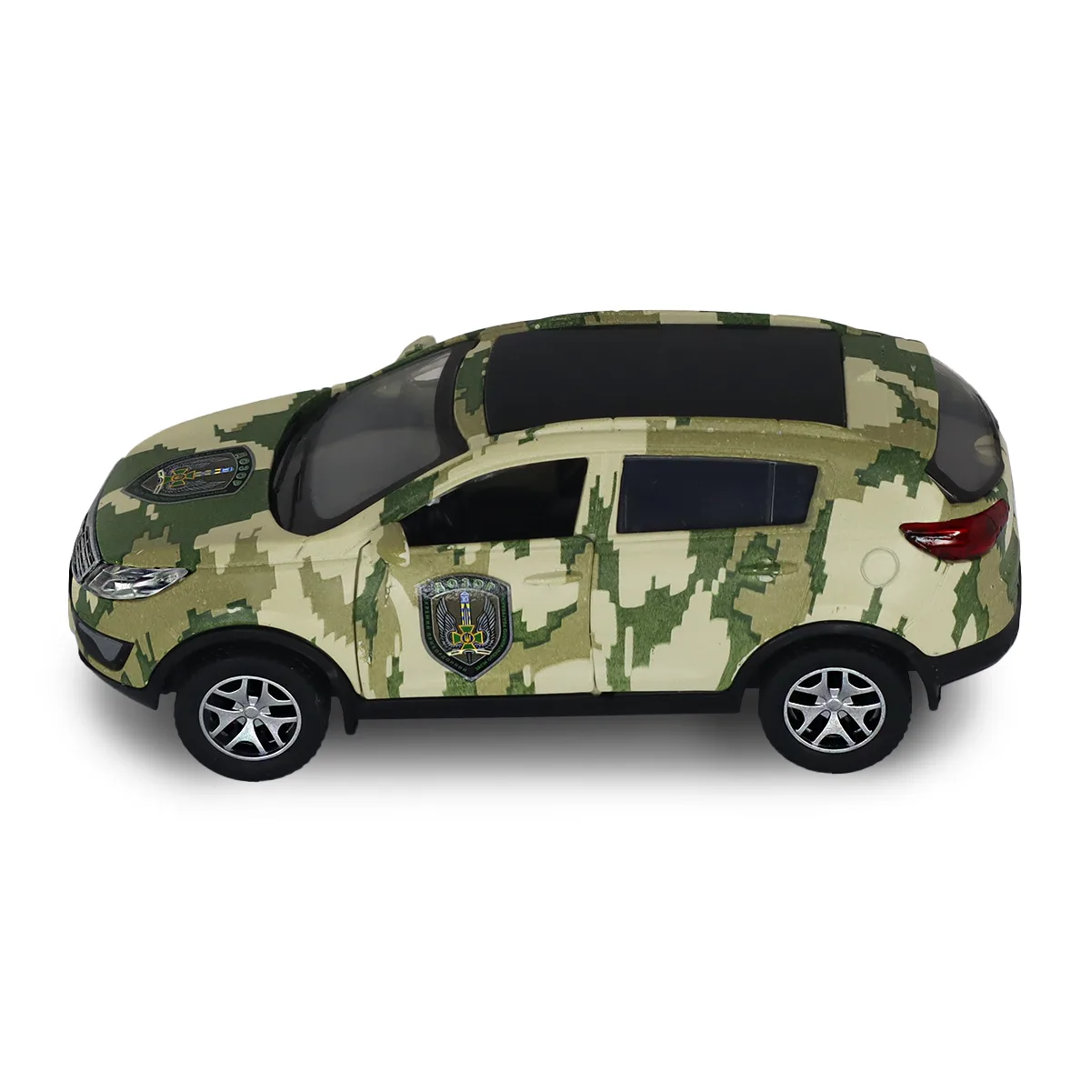 Автомодель TechnoDrive метал 11,5х4,3х5,1 см Шеврони Героїв