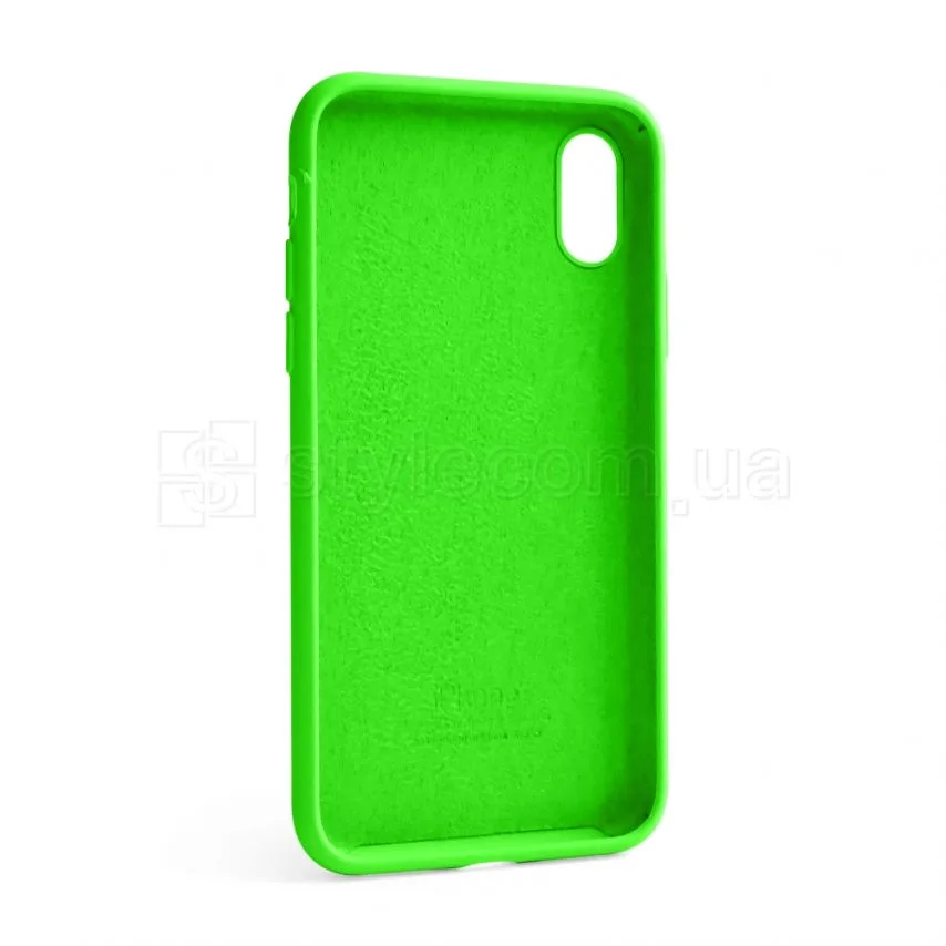 Силіконовий чохол для Apple iPhone 40 салатовий