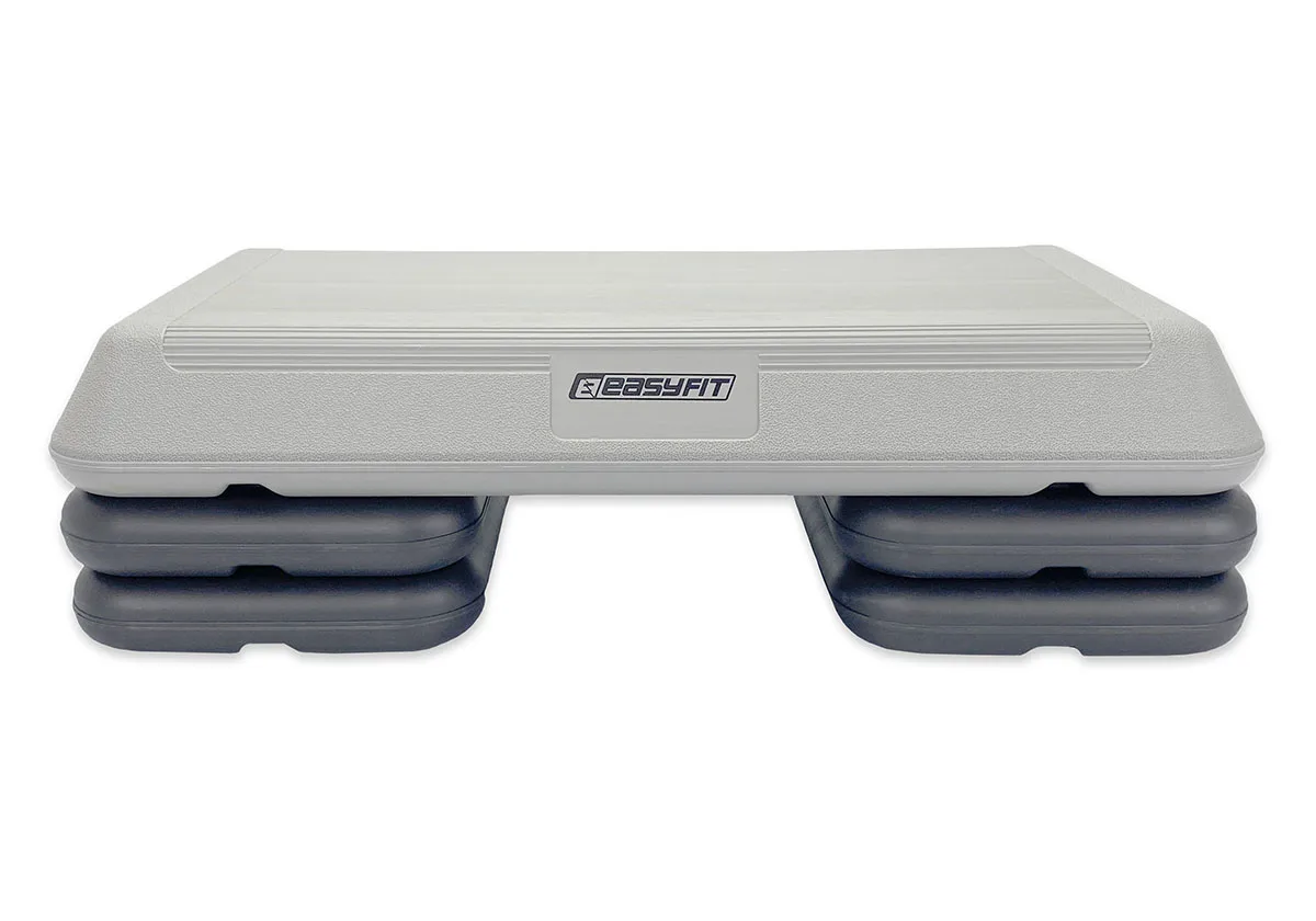 Степ-платформа EasyFit пластик 72х32,5 см Чорна