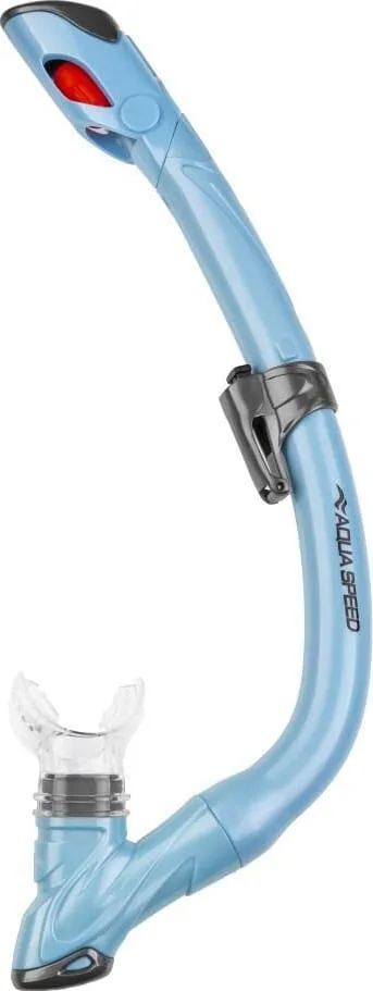 Набір маска і трубка AQUA SPEED силікон ONE SIZE блакитний дитячий