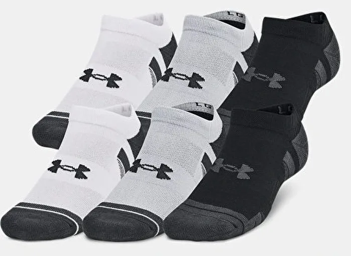 Шкарпетки Under Armour поліестер MD білий чорний сірий