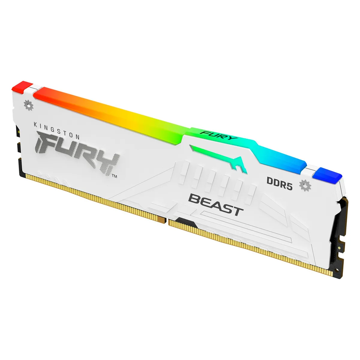 Пам'ять ПК Kingston DDR5 32GB 6000 RGB Білий KF560C36BWEA-32