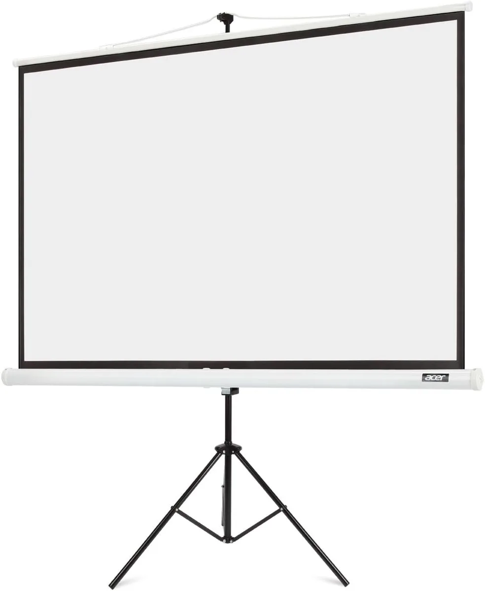 Екран на тринозі Acer Matte White 174 см 16:10 Білий