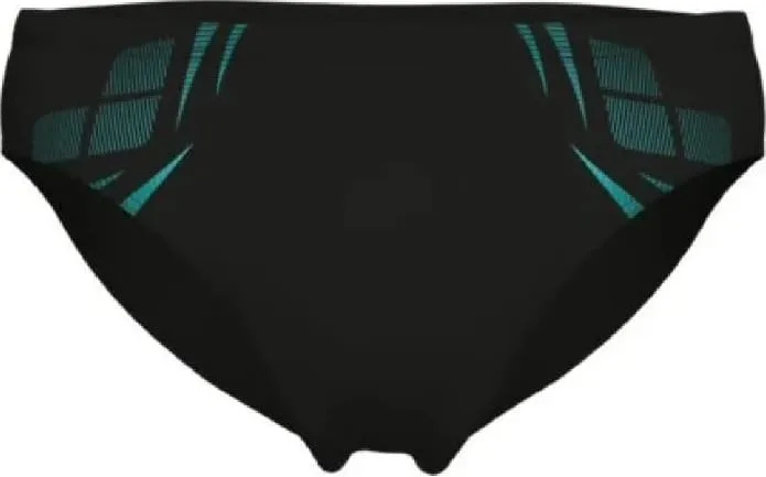 Плавки Arena 100% поліестер 80 чорний бірюзовий
