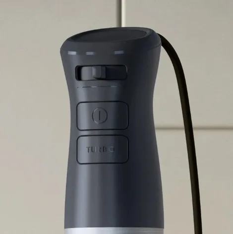 Занурювальний блендер Electrolux 1000 Вт метал чорний