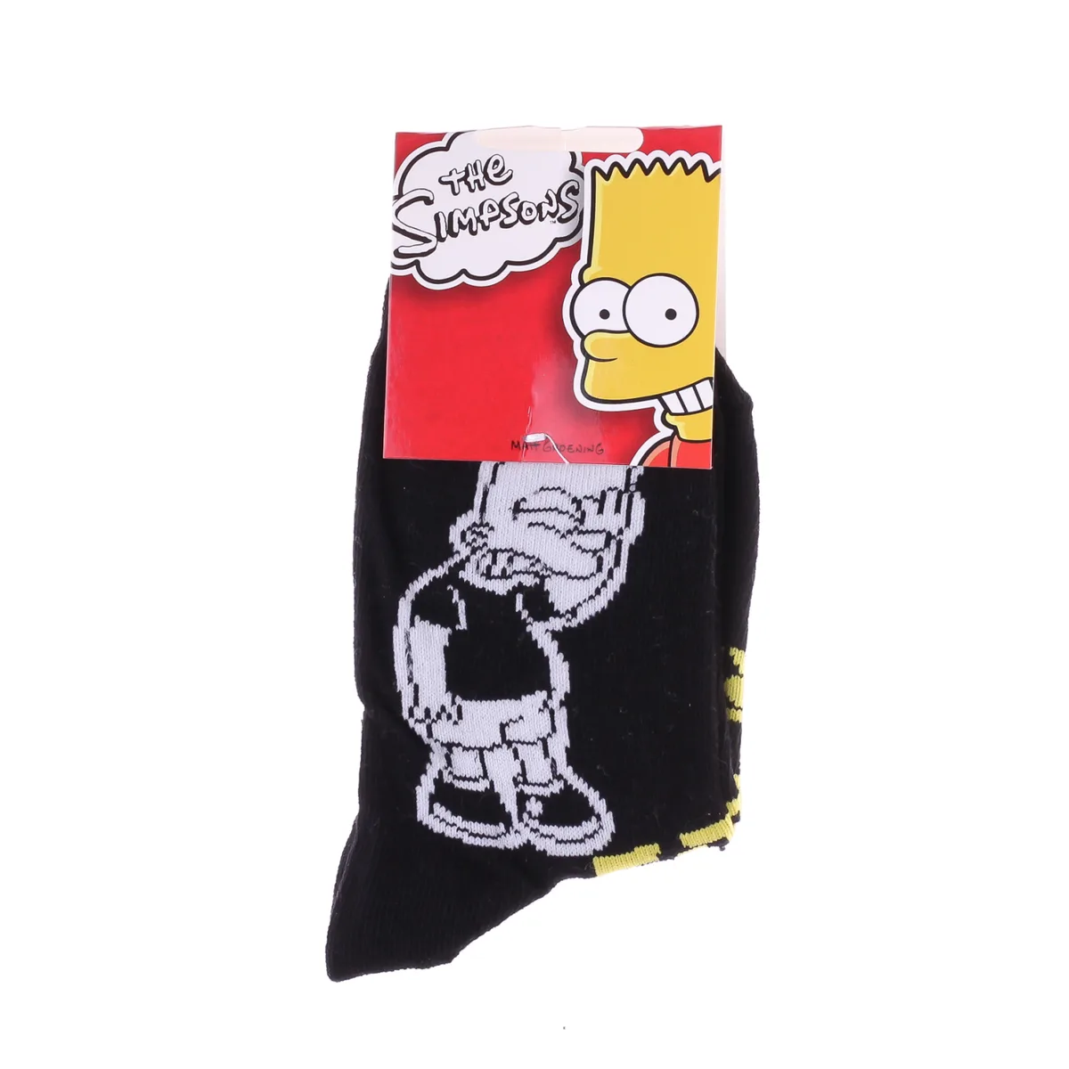 Шкарпетки SIMPSON бавовна 31-34 чорний блакитний