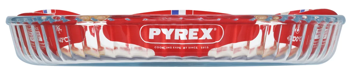 Форма для випічки Pyrex боросилікатне скло 25 см кругла