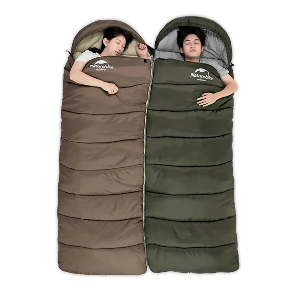 Спальник Naturehike штучна бавовна 190х75 см коричневий