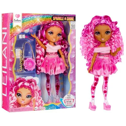 Игровой набор Rainbow High Sparkle Shine кукла Лейлана с нарядом и аксессуарами для девочек