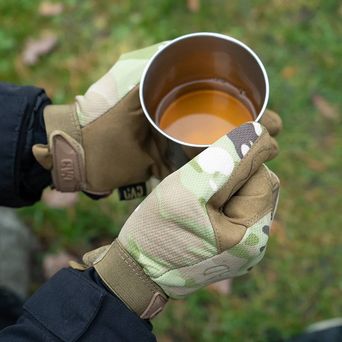 Рукавички тактичні UAD повнопалі сенсорні XL Мультикам