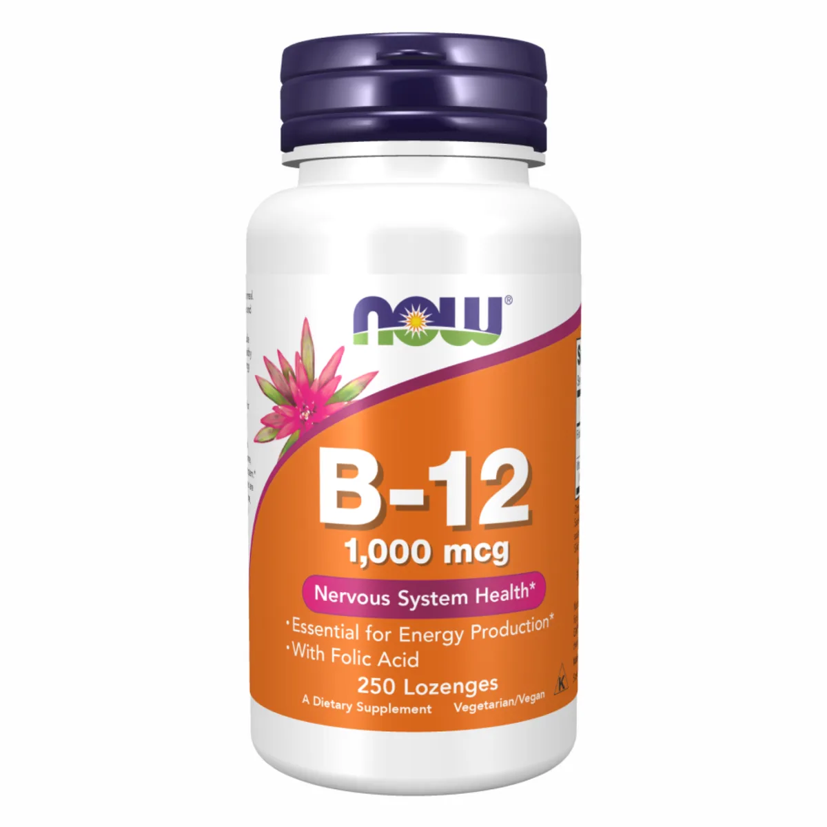 Витамин B12 Now Foods пастилки 1000 мкг 250 штук
