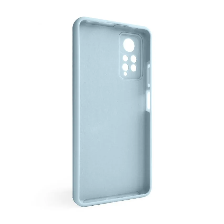Силиконовый чехол для смартфона Xiaomi Redmi Note 12 Pro 4G голубой