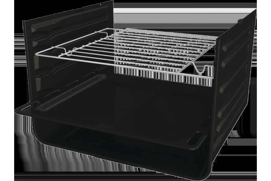 Духова шафа Gorenje електрична 60 л чорна A+ з очищенням емаллю