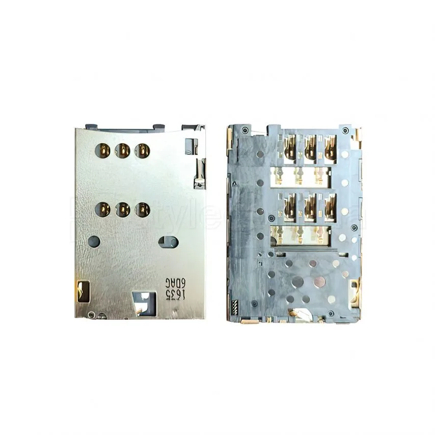 Конектор Sim-карти Nokia High Quality 15х10 мм Чорний