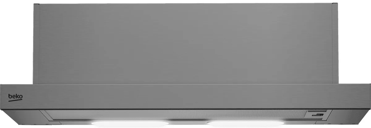 Витяжка Beko телескопічна 60см 483м.куб/год нержавіюча сталь кухонна витяжка для очищення повітря фільтр для миття в посудомийці