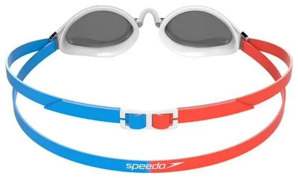 Окуляри для плавання SPEEDO силікон ONE SIZE червоний синій