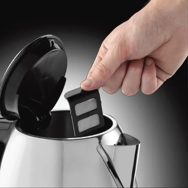 Електрочайник Russell Hobbs Нержавіюча сталь 1 л 2200 Вт Срібний