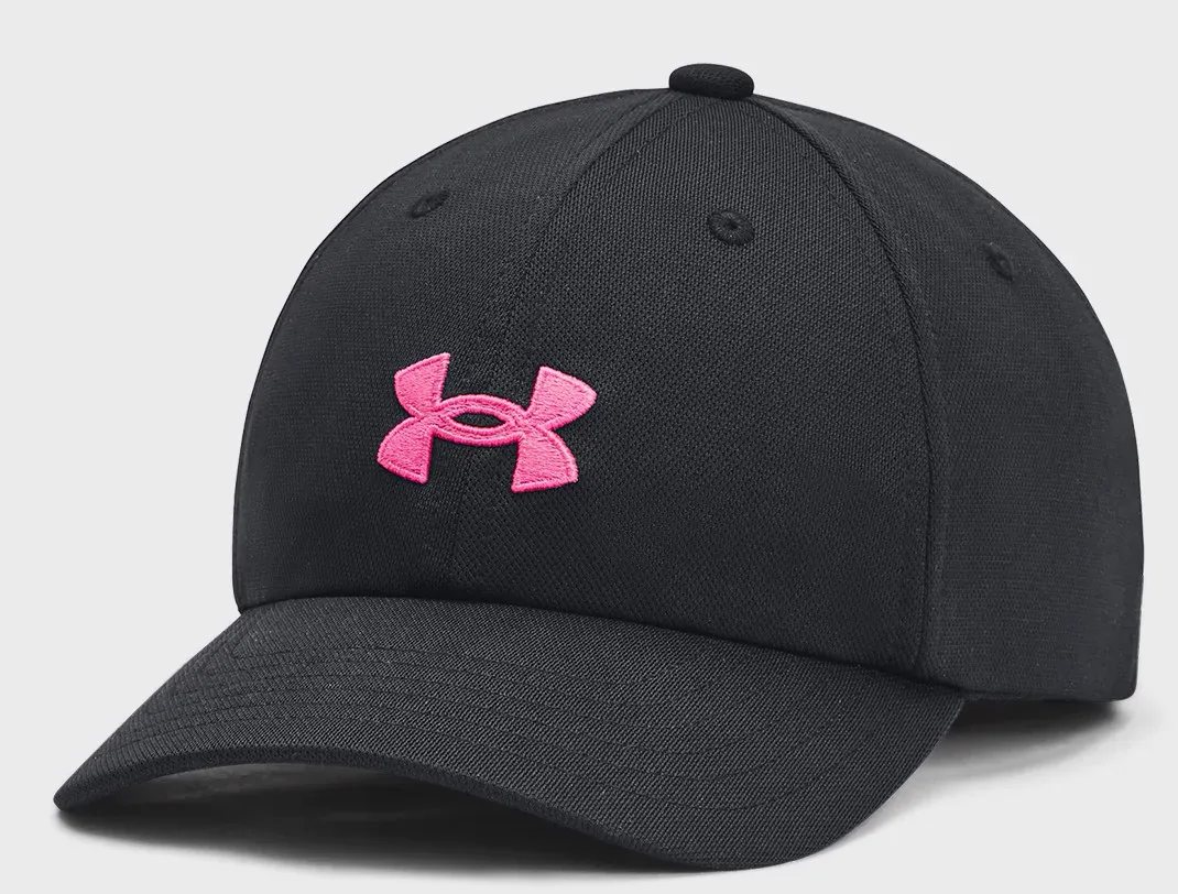 Кепка Under Armour 100% поліестер OSFM чорна для дітей