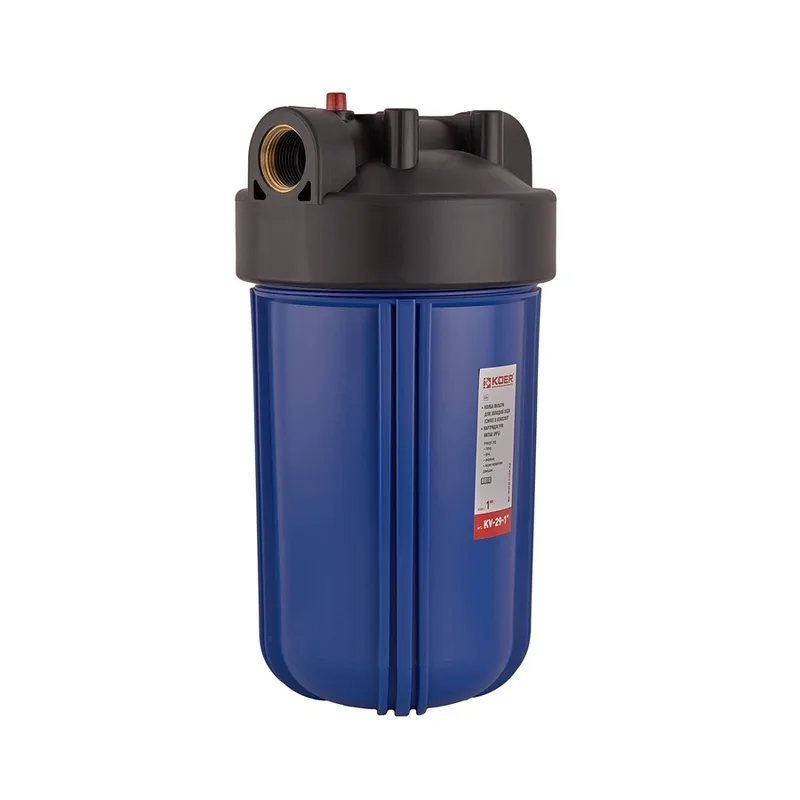 Колба фільтру KOER ABS 4,5х10 дюймів 1" для холодної води 8 бар