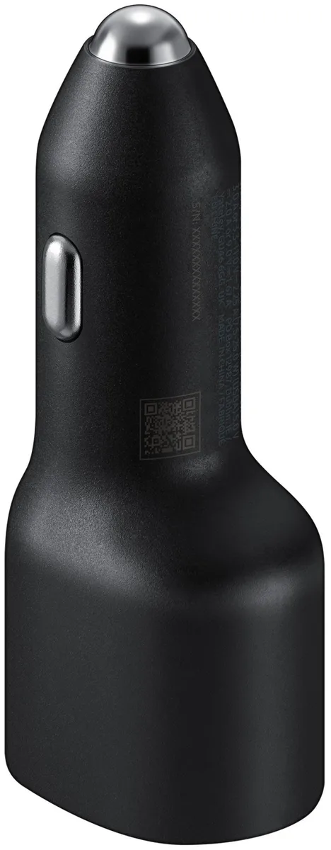 Зарядний пристрій автомобільний Samsung 40Вт USB-A/USB-C, чорний