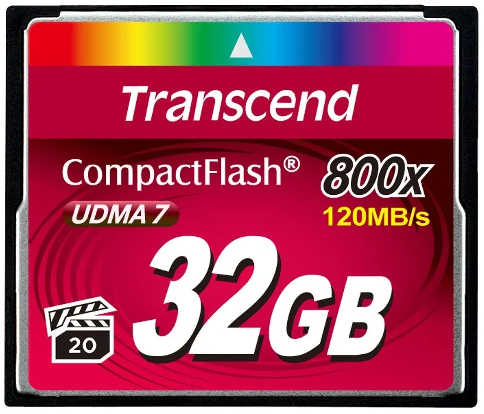 Карта пам'яті Transcend CF  32GB 800X