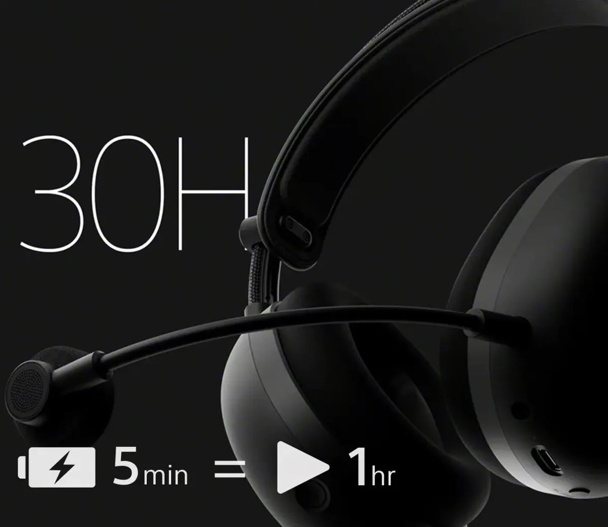 Гарнітура ігрова Over-ear Sony INZONE H9 II BT 5.3, ANC, SBC, AAC, LC3, Wireless, Mic,  Білий