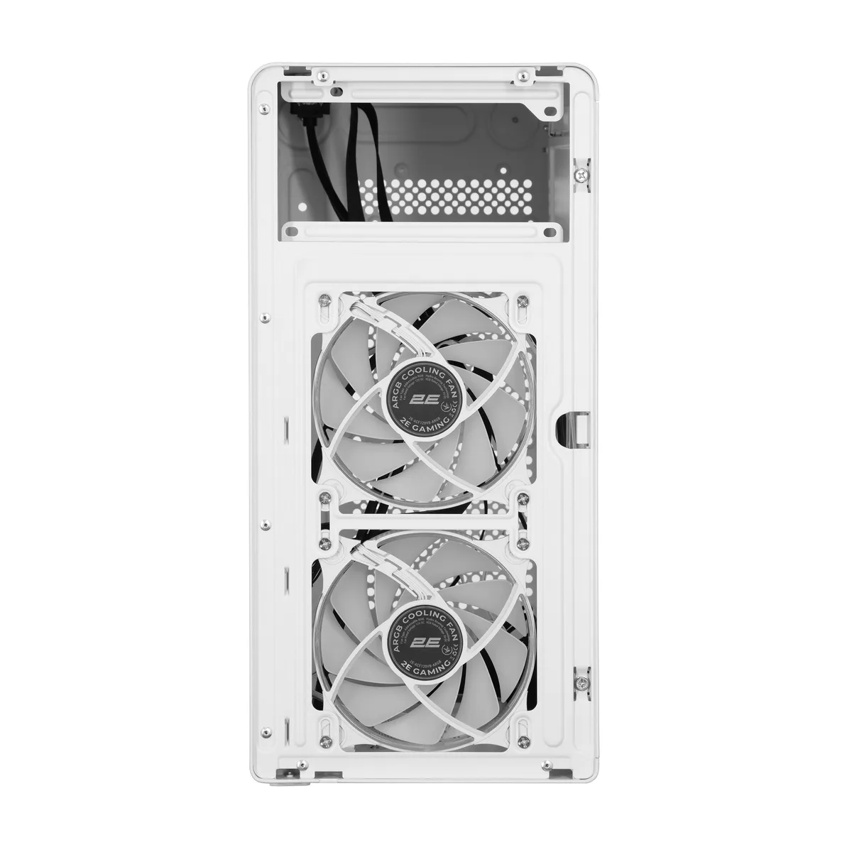 Корпус 2E Credo Plus V350WG без БЖ, 1xUSB3.0, 1х USB 2.0, 1xUSB Type-C, 3x120мм, VGA 350мм, LCS ready, TG Side Panel, mATX, білий