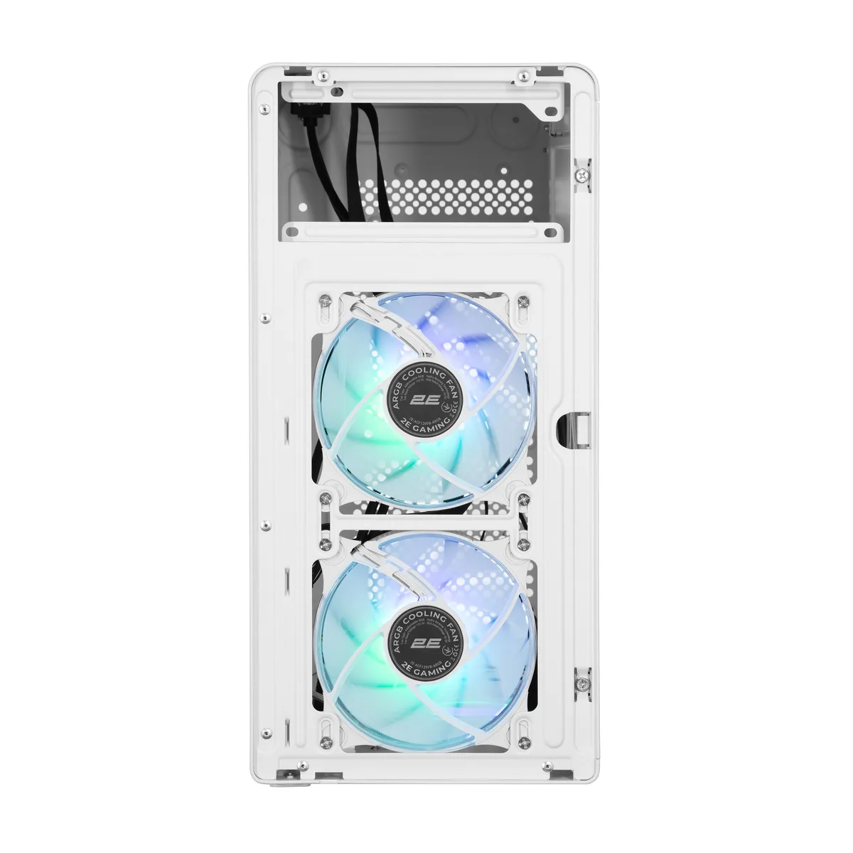Корпус 2E Credo Plus V350WG без БЖ, 1xUSB3.0, 1х USB 2.0, 1xUSB Type-C, 3x120мм, VGA 350мм, LCS ready, TG Side Panel, mATX, білий