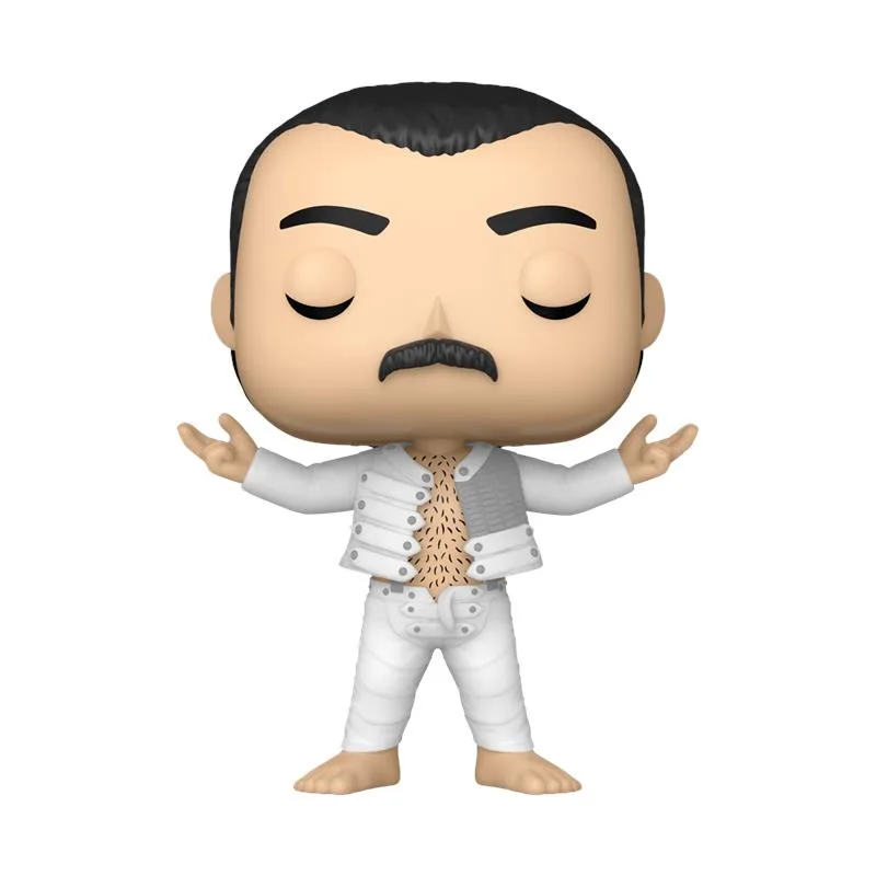 Фігурка Funko POP вініл 10 см Queen Фредді Мерк'юрі білий костюм