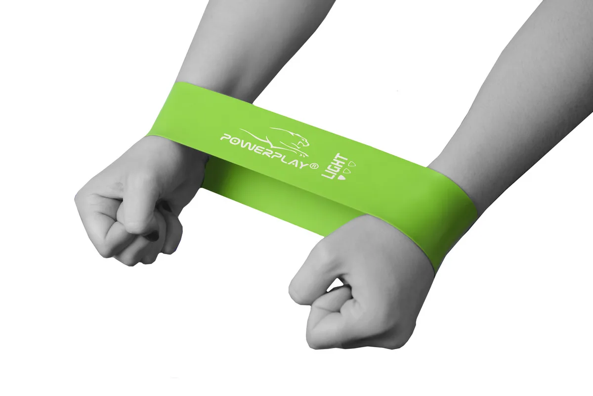 Резинка для фітнесу Active Point латекс 0,8 мм зелена 5,5 кг