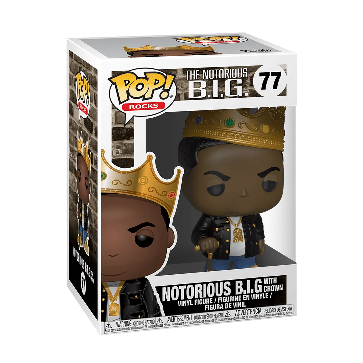 Ігрова фігурка Funko вінілова 9,5 см Music S5 THE NOTORIOUS B.I.G.