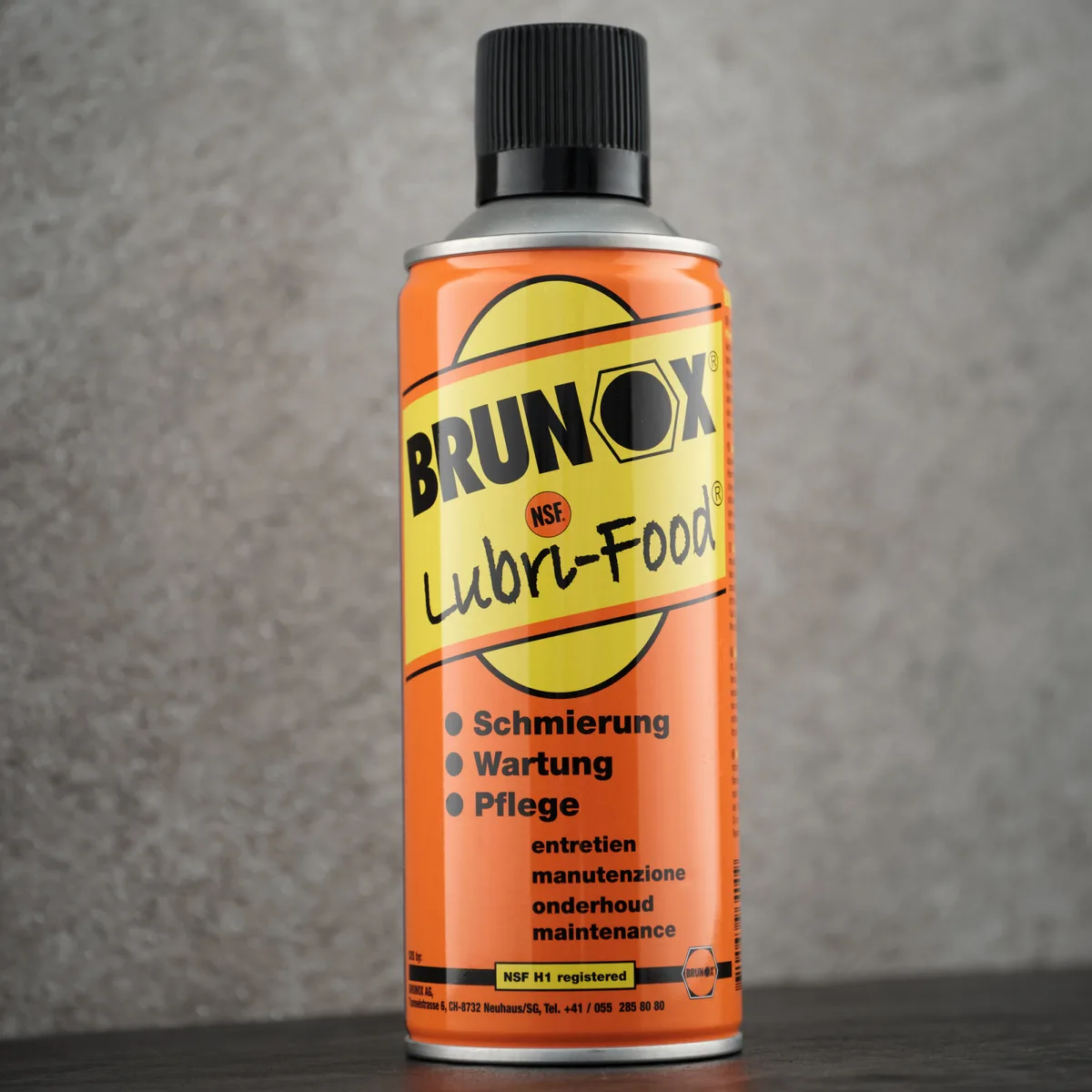 Універсальне мастило Brunox Lubri Food спрей 400 мл безбарвне