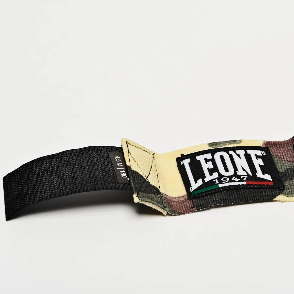 Боксерські бинти Leone Бавовна Нейлон 3,5 м Зелений