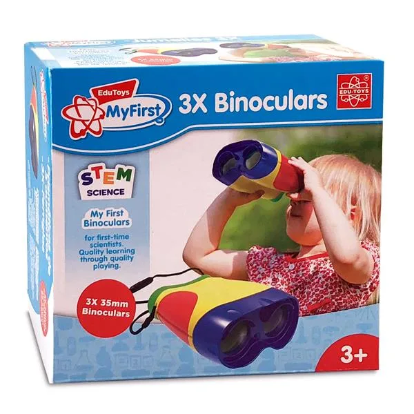 Дитячий бінокль Edu-Toys 3x 35 мм різнокольоровий