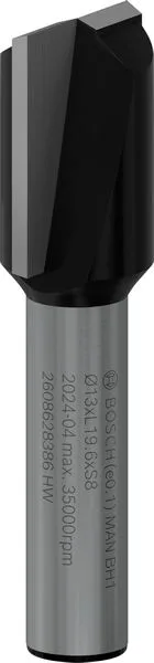 Фреза пазова Bosch Professional з двома ножами Std S8 D13 L20.