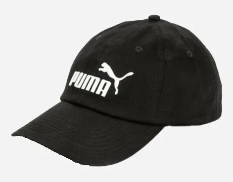 Кепка Puma 100% бавовна OSFA чорна унісекс