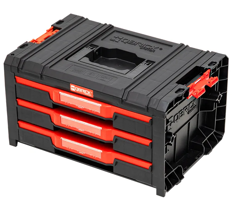 Ящик для інструментів Qbrick PRO пластиковий середній 450х310х244 мм
